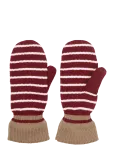 Becks&ouml;ndergaard - Thin Striped Emerald Mittens - Labakindad - L/XL