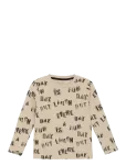 Minymo - T-Shirt Ls Aop - Pikkade varrukatega T-s&auml;rgid - 116
