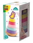 SES Creative - Stacking Tower - Unicorn - Virnastatavad klotsid - ONE SIZE