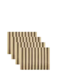 House Doctor - Placemat, Hdrayas, Brown, Nature - Lauamatid - 46X35CM