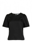 Vila - Viellette 2/4 Satin Puff Top - Noos - L&uuml;hikeste varrukatega - 42