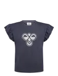 Hummel - Hmljr Ruffle T-Shirt Ss Big Bee - L&uuml;hikeste varrukatega - 146/152