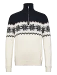 Lindbergh - Jacquard Half Zip Christmas Knit - Poolpika lukuga džemprid - L
