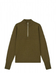 Mads N&oslash;rgaard - Wool Klemens Half Zip Knit - Poolpika lukuga džemprid - L