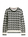 Tommy Hilfiger - Dc Houndstooth Sweater - &Uuml;mara kaelusega - L