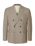 Selected - Slhreg-Tyler Wool Blend Db Blz - Kaherealised bleiserid - 54