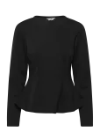 Object - Objdorina L/S Re Sculpture Top E Wi 25 - Pikkade varrukatega - XS