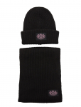 Juicy Couture - Cheetah Crest Scarf / Beanie Set - Kootud m&uuml;tsid - ONE SIZE