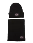 Juicy Couture - Cheetah Crest Scarf / Beanie Set - Kootud m&uuml;tsid - ONE SIZE
