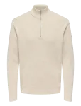 ONLY & SONS - Onsting Life Reg Half Zip Knit Noos - Poolpika lukuga džemprid - XL