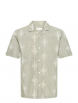 Casual Friday - Cfleopold Ss Embroidered Shirt - L&uuml;hikeste varrukatega s&auml;rgid - XL