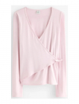 Lindex - Long-Sleeved Wrap Top - Pikkade varrukatega T-s&auml;rgid - 170
