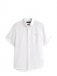 Tommy Hilfiger - Pigment Dyed Linen Rf Shirt S/S - L&uuml;hikeste varrukatega s&auml;rgid - S