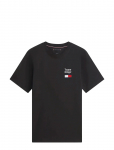 Tommy Hilfiger - Brand Love Text Stack Tee - L&uuml;hikeste varrukatega - XXL