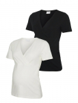Mamalicious - Mlkerrie Tess Ss Jrs Top 2F 2-P Noos - L&uuml;hikeste varrukatega - XL