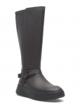 FitFlop - F-Mode Folded-Knot Flatform Tall Stretch Boots - P&otilde;lveni saapad - 42