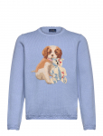Ralph Lauren Kids - Dog Scalloped Crewneck Sweater - Pulloverid - 154-158