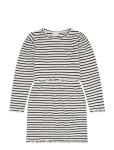 Minymo - Dress Ls Y/D Rib - Pikkade varrukatega vabaajakleidid - 140