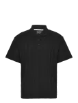 Scotch & Soda - Structured Ribbed Relaxedfit Polo - L&uuml;hikeste varrukatega kootud polos&auml;rgid - XL