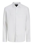 Jack & Jones - Jprblalawrence Linen Ls Shirt Sn - Linased s&auml;rgid - S