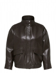 ONLY Carmakoma - Carjulia Faux Leather Ovz. Bomber Otw - Bomber-jakid - 48