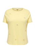 ONLY Carmakoma - Carzenia S/S O-Neck Top Jrs - L&uuml;hikeste varrukatega - 54