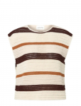 Malina - Louelle Multi Colored Knitted Top - Varrukateta - XL