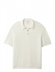 Calvin Klein - Ss Textured Cotton Polo Sweater - L&uuml;hikeste varrukatega kootud polos&auml;rgid - XXL