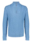 Lindbergh - Cabel Zip-Neck Knit - Poolpika lukuga džemprid - S