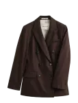 Gant - Hourglass Flannel Blazer - Kaherealised bleiserid - 38