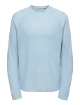 ONLY & SONS - Onsapollo Reg Ls Struc Crew Knit - &Uuml;mara kaelusega - L