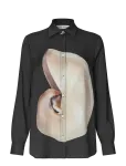 STINE GOYA - 2263 Dry Viscose, Long Sleeve Shirt - Pikkade varrukatega - S