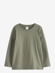 Lindex - Long Sleeved Top In Slub Jersey - Pikkade varrukatega T-s&auml;rgid - 128