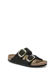 Birkenstock - Arizona Big Buckle Lenb Black (Gold) - Madalad sandaalid - 36