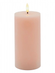 Sirius Home - Sille &Oslash;7,5X15Cm, Dusty Peach - LED-k&uuml;&uuml;nlad - ONE SIZE