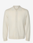 Selected - Slmtray Ls Merino Struc Polo Cardigan - Kardiganid - S