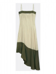 Laagam - Breeze Kakhi Asymmetric Midi Dress - P&otilde;lveni ja midi - M