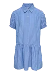 Kids Only - Kogcosmo Ss Shirt Dress Wvn - L&uuml;hikeste varrukatega vabaajakleidid - 146