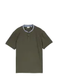 Tom Tailor - Structured Polo - L&uuml;hikeste varrukatega - L