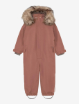 En Fant - Snowsuit W. Fake Fur - Shell-kombinesoonid - 116