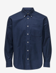 ONLY & SONS - Onsoxford Ls Shirt Frml Noos - Oxfordi s&auml;rgid - XL
