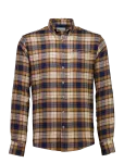 Bison - Checked Shirt L/S - Ruudulised s&auml;rgid - XXL
