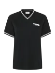 Maison Kitsune - Flash Fox Fox Raglan Tee-Shirt - L&uuml;hikeste varrukatega - S