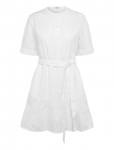 Maison Kitsune - Broderie Anglaise Godet Mini Dress - Suvekleidid - 34