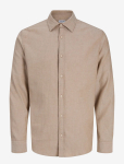 Jack & Jones - Jjefield Melange Shirt Ls Sn - Vabaaja s&auml;rgid - XL