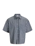 Jack & Jones - Joratocha Check Shirt Ss - Vabaaja s&auml;rgid - L