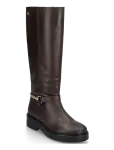 Tommy Hilfiger - Th Stud Leather Knee Riding Boot - P&otilde;lveni saapad - 39