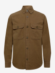 Mads N&oslash;rgaard - Dyed Canvas Skyler Shirt Fav - Vabaaja s&auml;rgid - XL