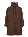 Stutterheim - Mosebacke Patch Matte Dark Brown - Vihmamantlid - L