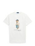 Polo Ralph Lauren - Custom Slim Fit Polo Bear T-Shirt - L&uuml;hikeste varrukatega - XXL